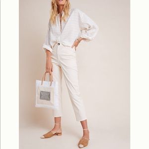 Anthropologie Amadi high-rise trousers
